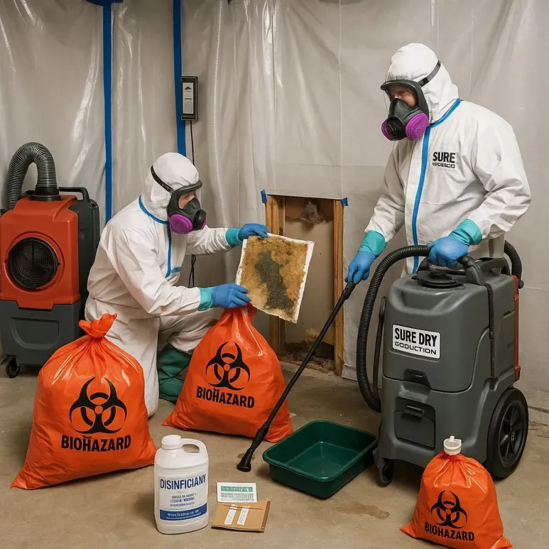 Contaminated Water Handling Protocols process in Forks, WA