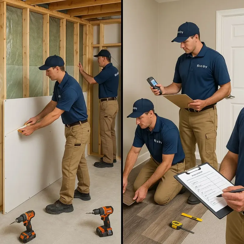 Repairs and Reconstruction process in Forks, WA
